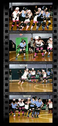 Carolina Rollergirls Photos by Swift Bennett Photography